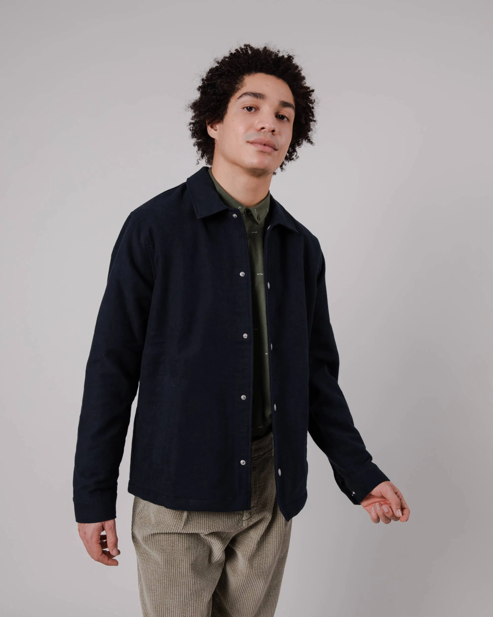 Teddy Jacket Navy