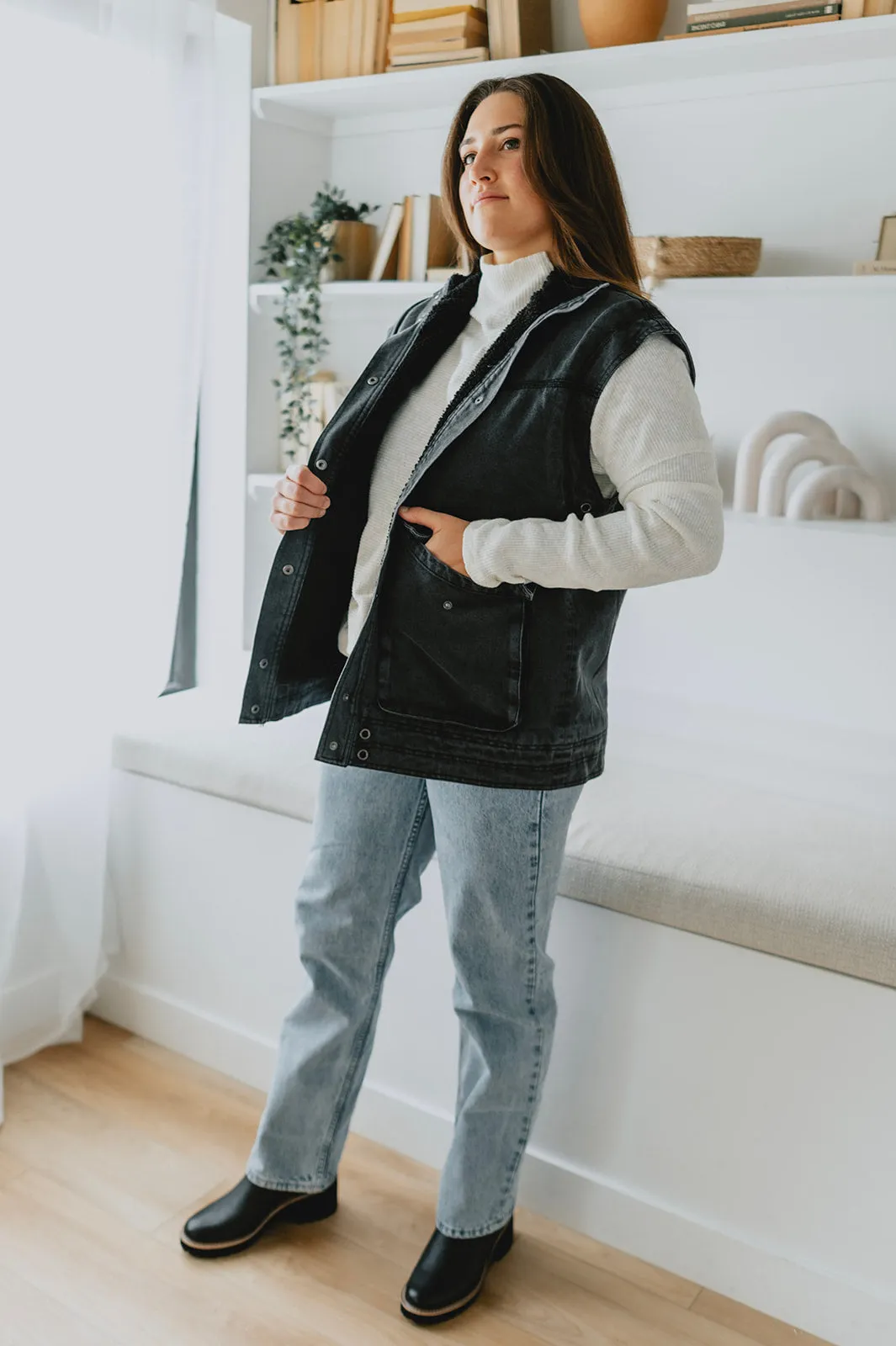 The Audrey Denim Vest