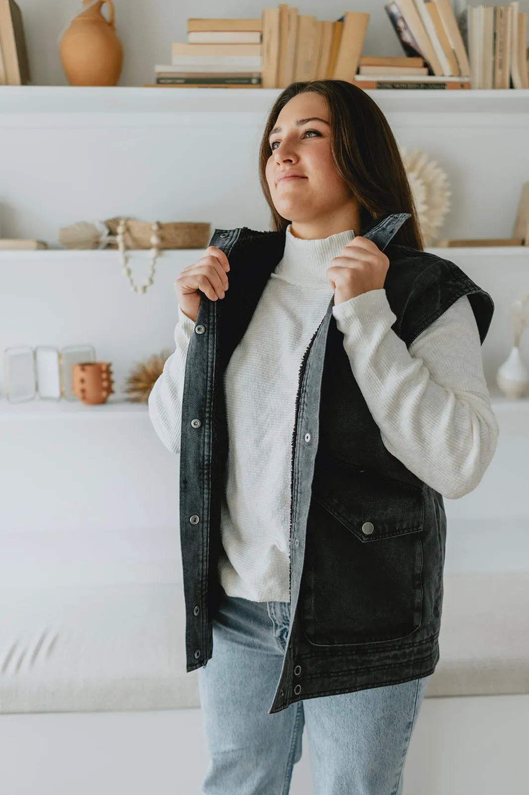 The Audrey Denim Vest