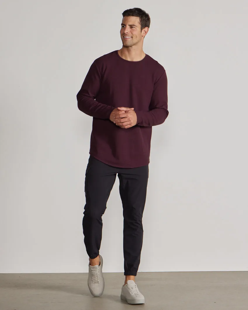 Thermal Drop-Cut Long Sleeve