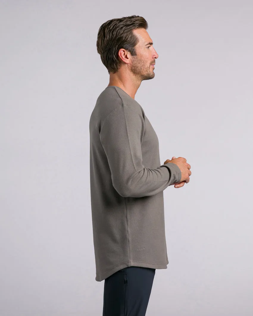 Thermal Drop-Cut Long Sleeve