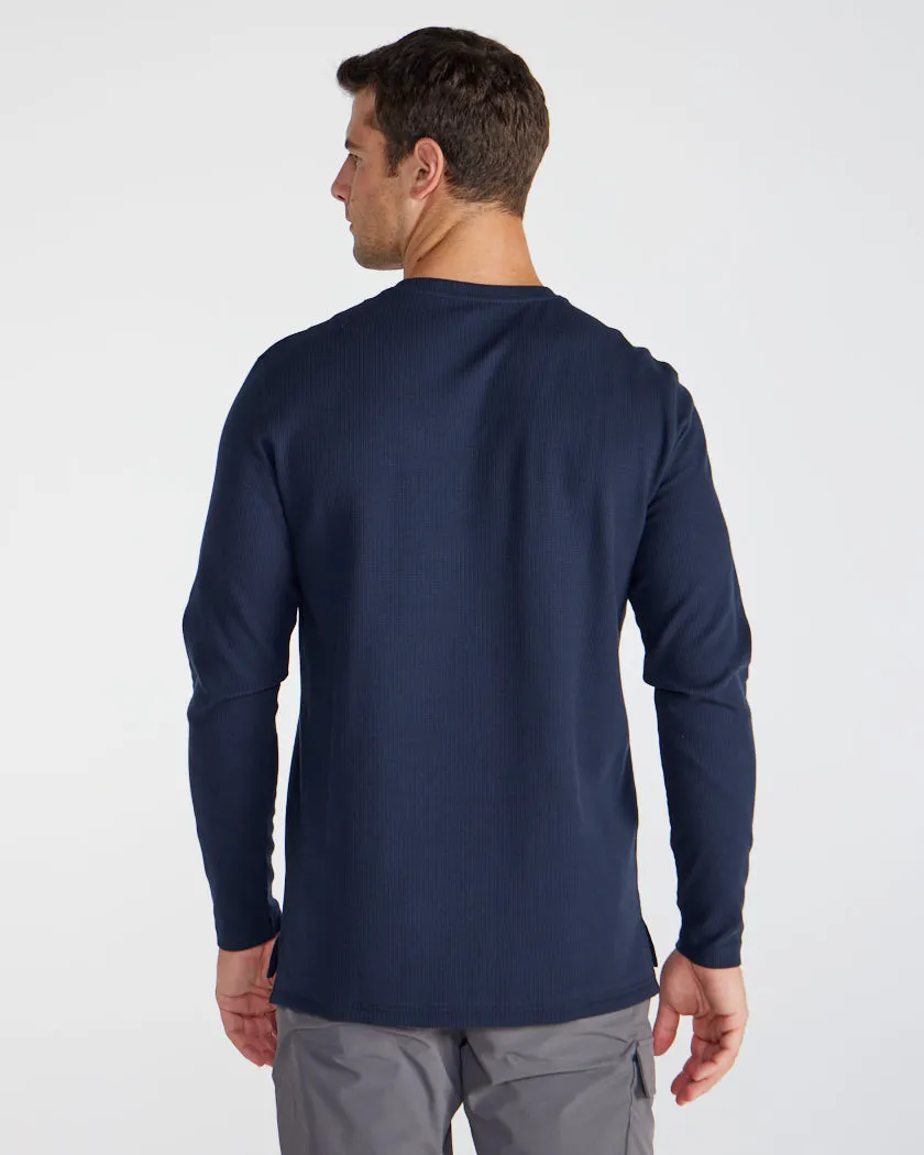 Thermal Long Sleeve Split-Hem