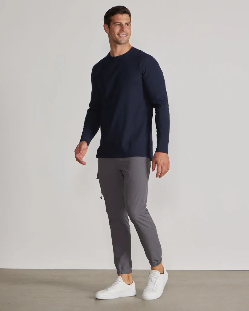 Thermal Long Sleeve Split-Hem