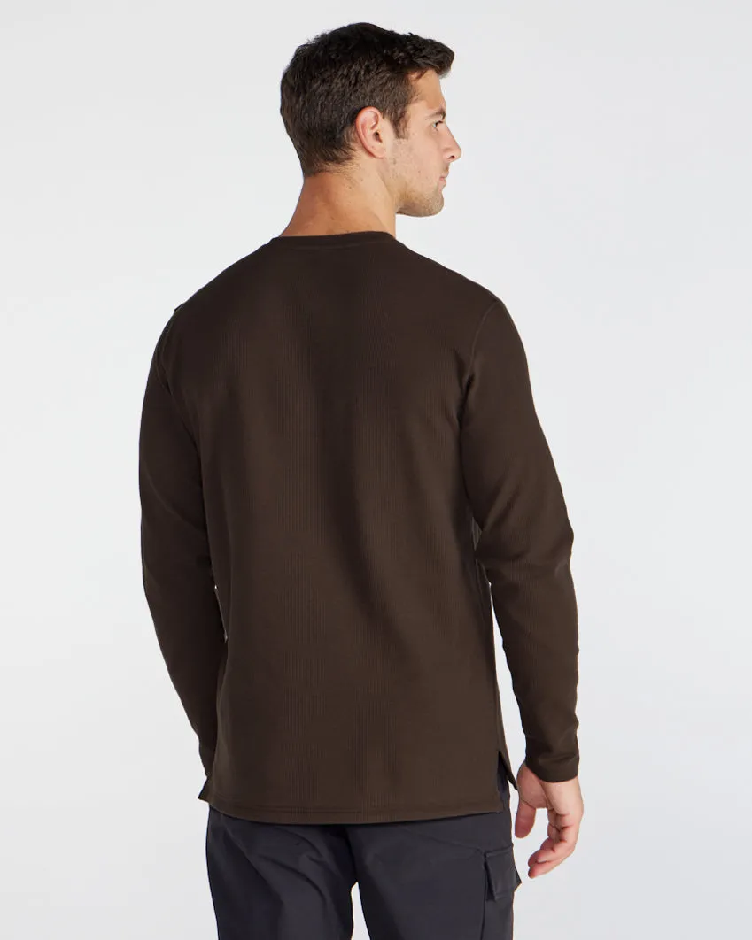 Thermal Long Sleeve Split-Hem