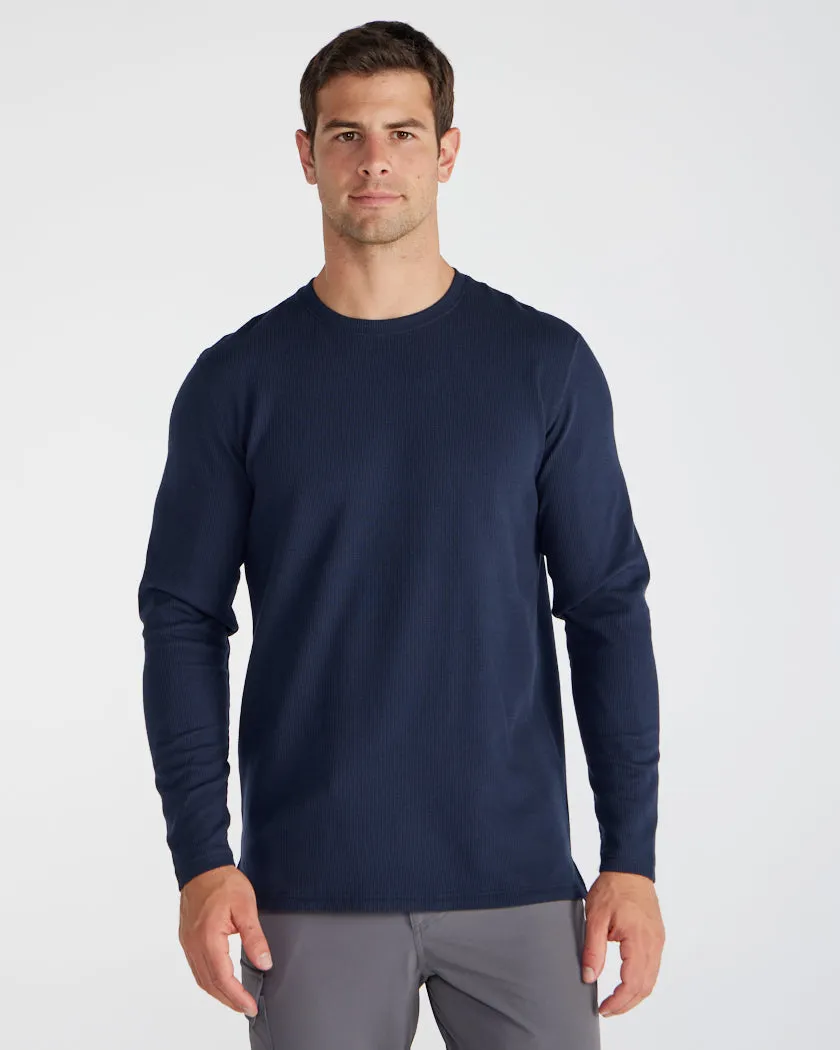 Thermal Long Sleeve Split-Hem