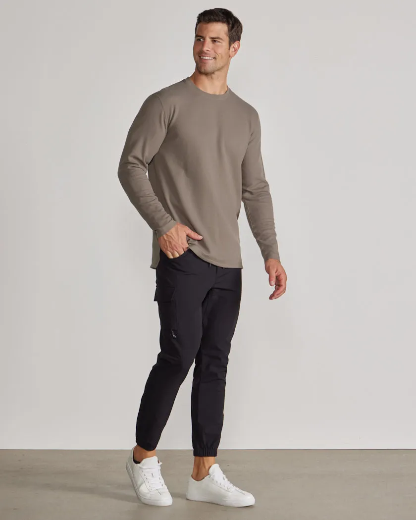 Thermal Long Sleeve Split-Hem