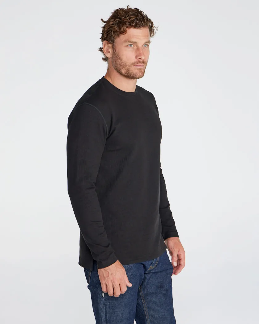 Thermal Long Sleeve Split-Hem