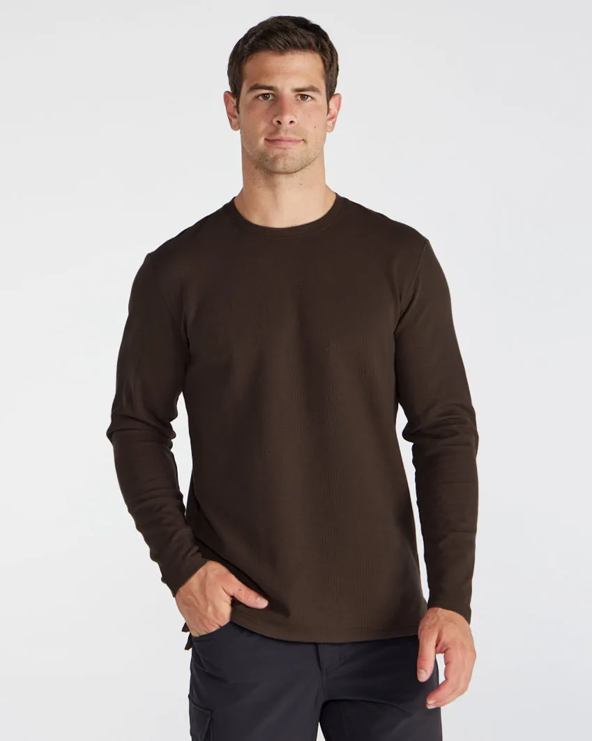 Thermal Long Sleeve Split-Hem