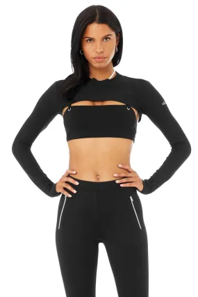 Thrill Seeker Shrug - Black