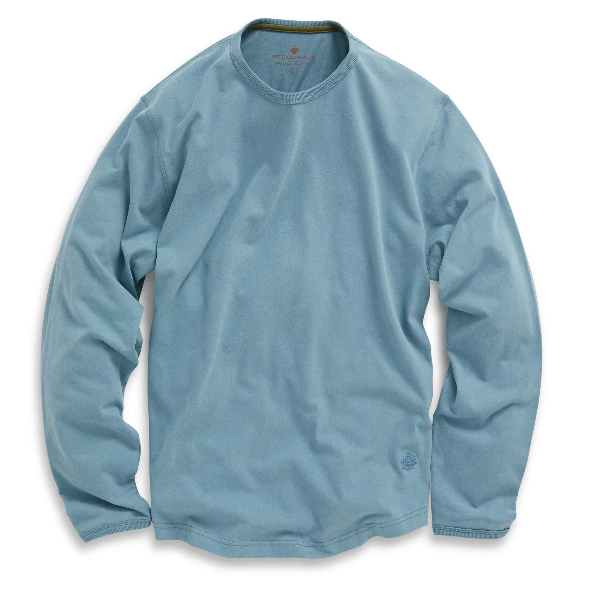 Top-Drawer Long-Sleeve Crew - Tall