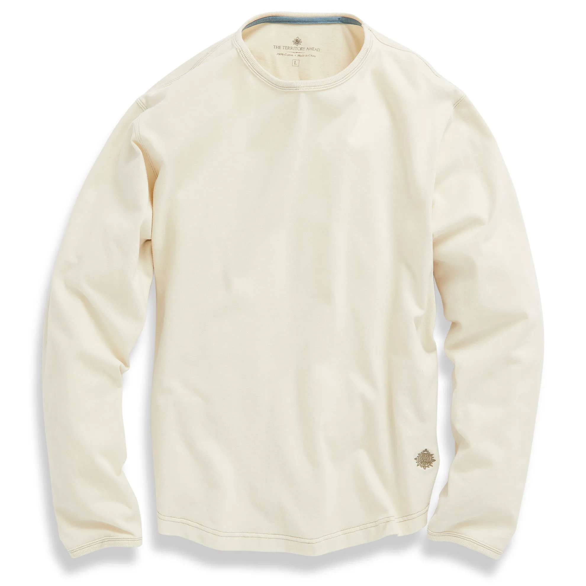 Top-Drawer Long-Sleeve Crew - Tall