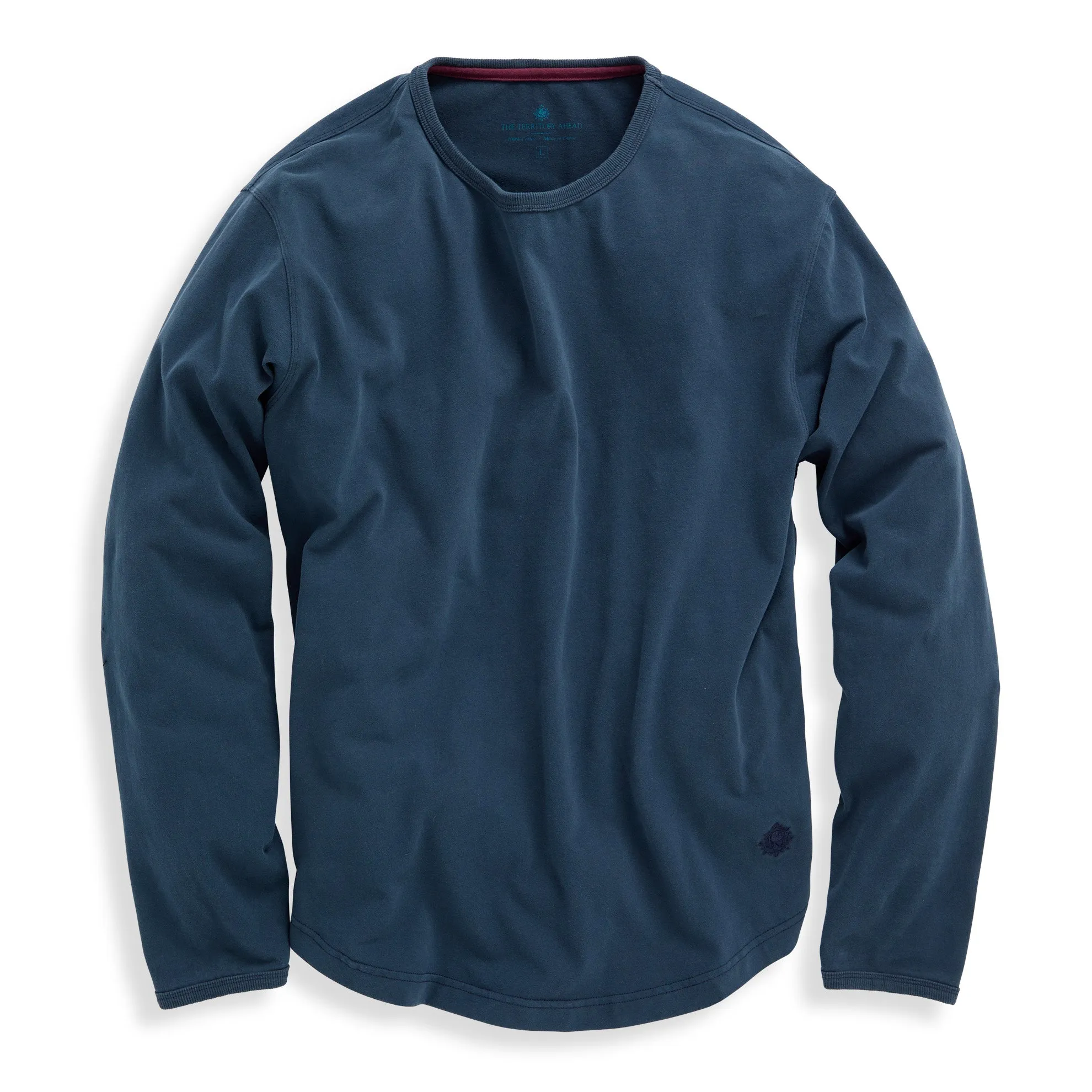 Top-Drawer Long-Sleeve Crew