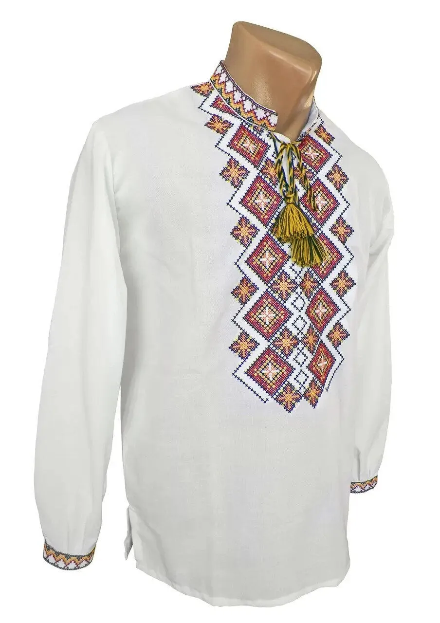 Ukrainian men's embroidery shirt