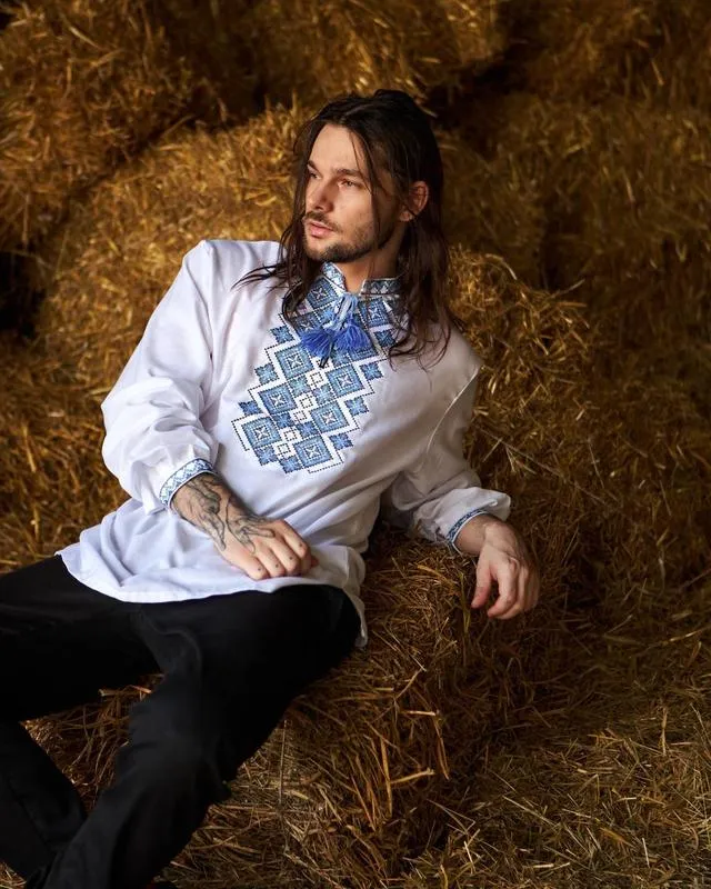 Ukrainian men's embroidery shirt