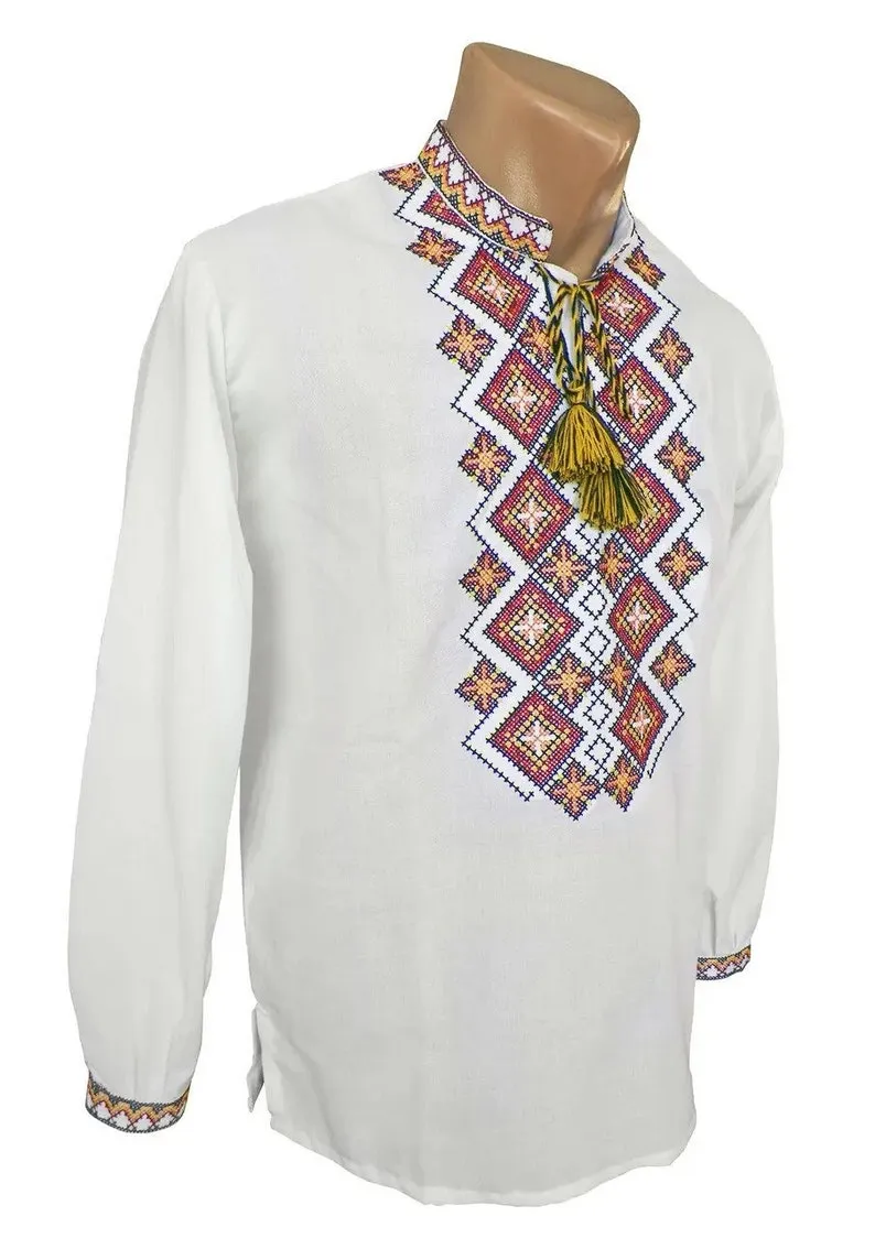 Ukrainian men's embroidery shirt