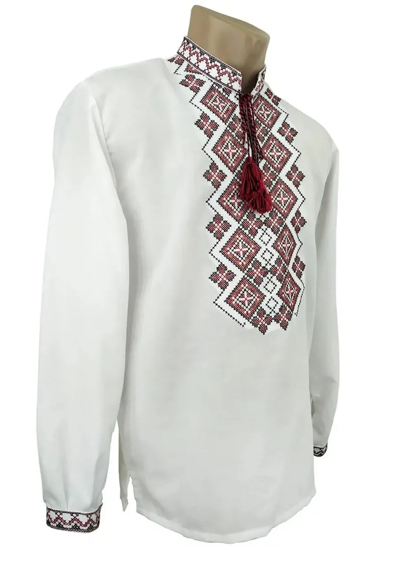 Ukrainian men's embroidery shirt