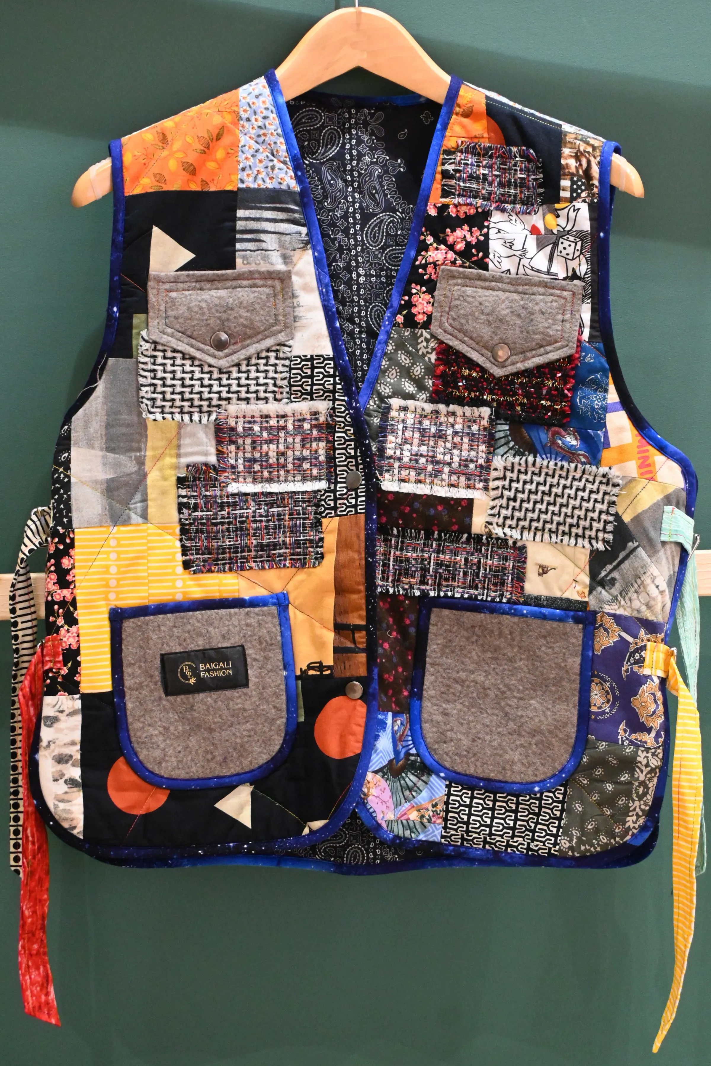 Upcycled Cotton Insulated Vest