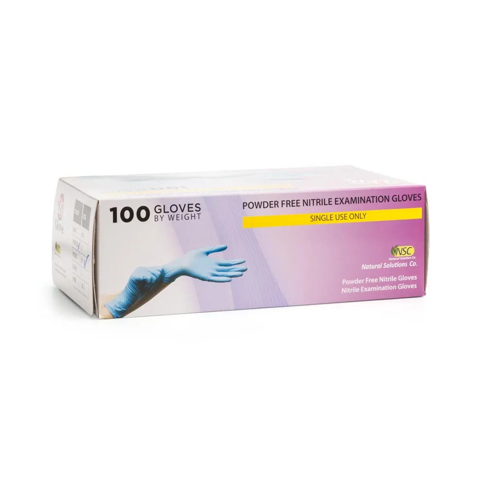 UR® Blue Disposable Nitrile Gloves — Box of 100