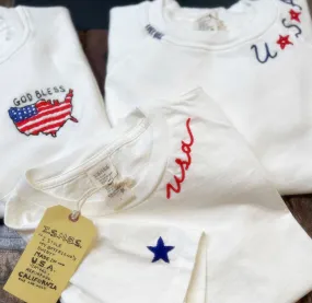 usa star Tee(4Colors)