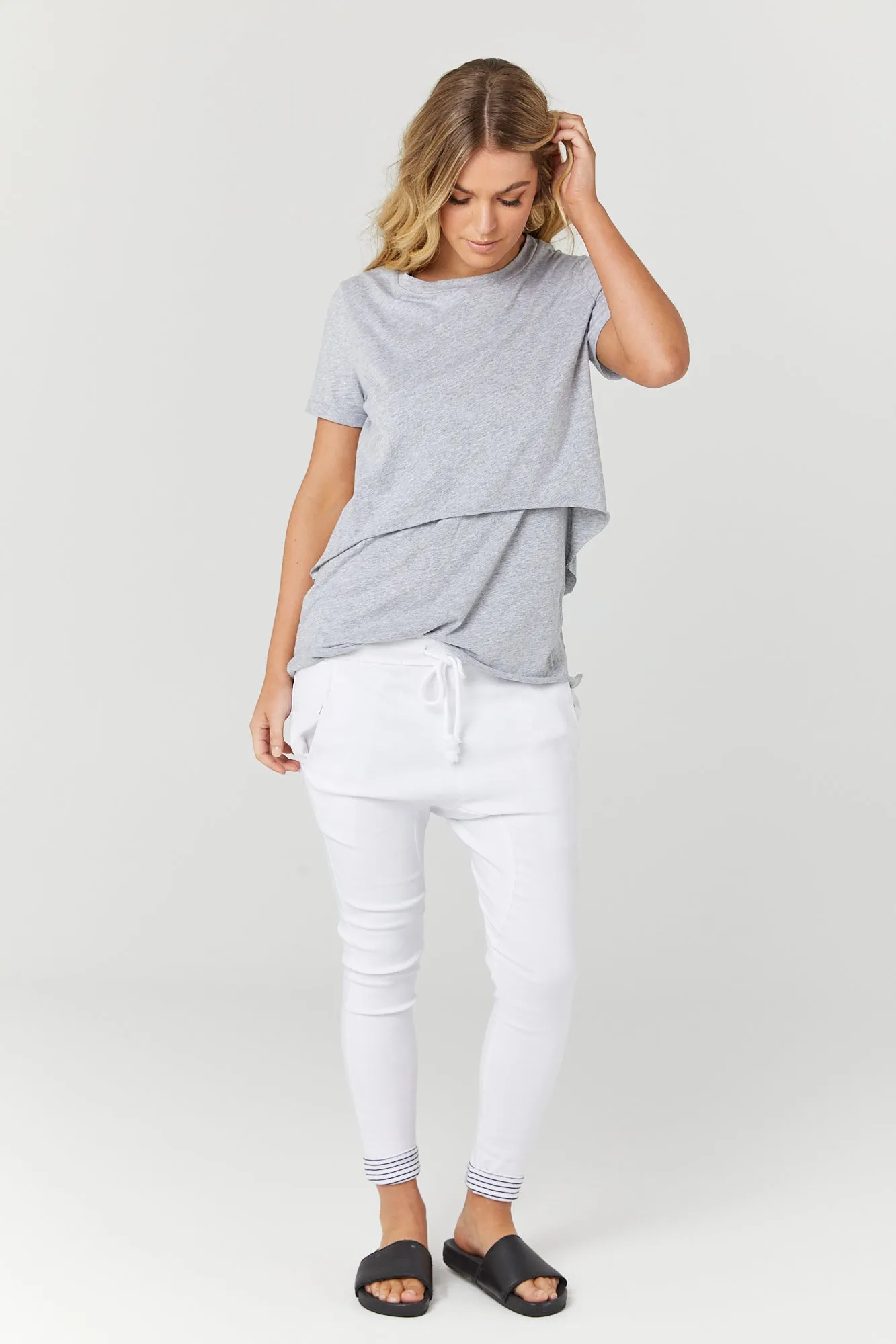 Valance Tee II (Grey Marle)