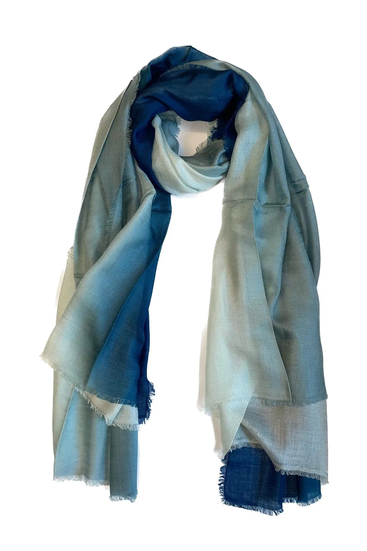 Vintage Dip-Dye Scarf