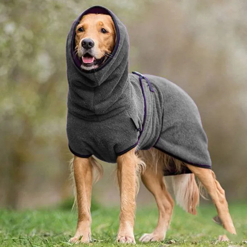 Warm and Comfortable Polar Fleece Dog Jacket