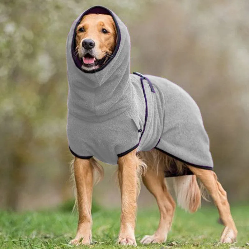 Warm and Comfortable Polar Fleece Dog Jacket