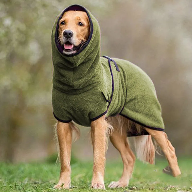 Warm and Comfortable Polar Fleece Dog Jacket