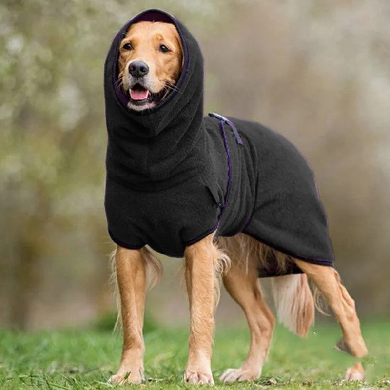 Warm and Comfortable Polar Fleece Dog Jacket