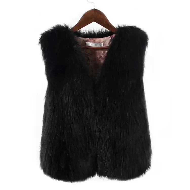 Winter Wool Fur Vest