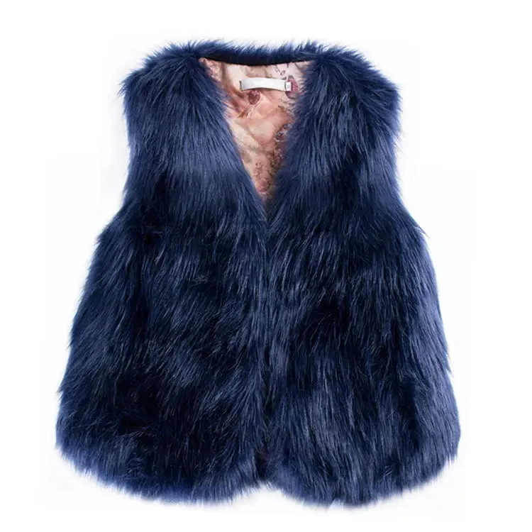 Winter Wool Fur Vest