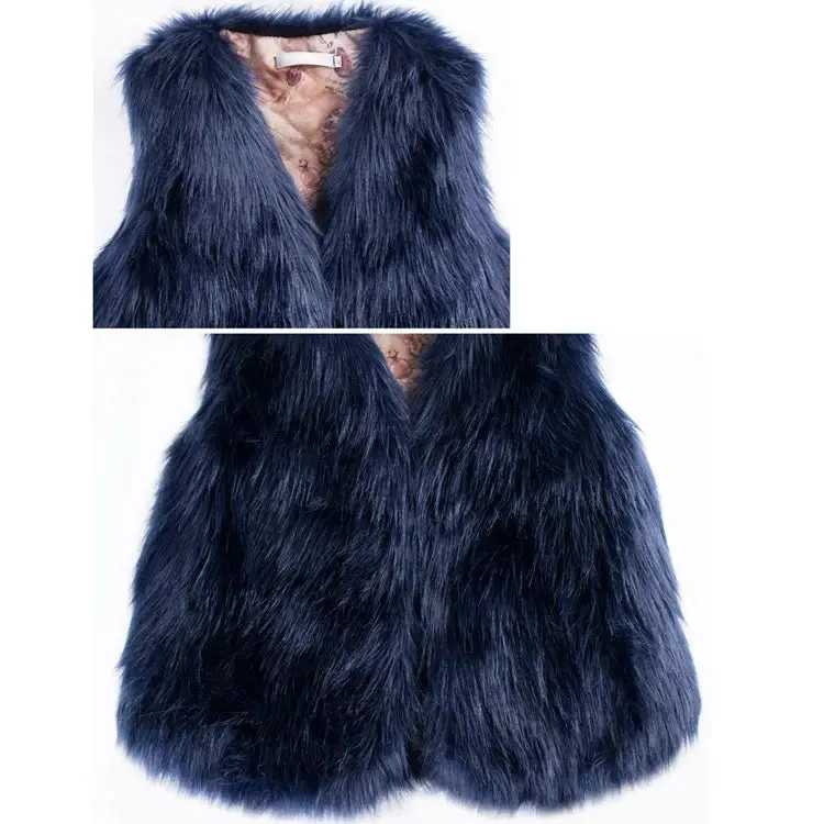 Winter Wool Fur Vest