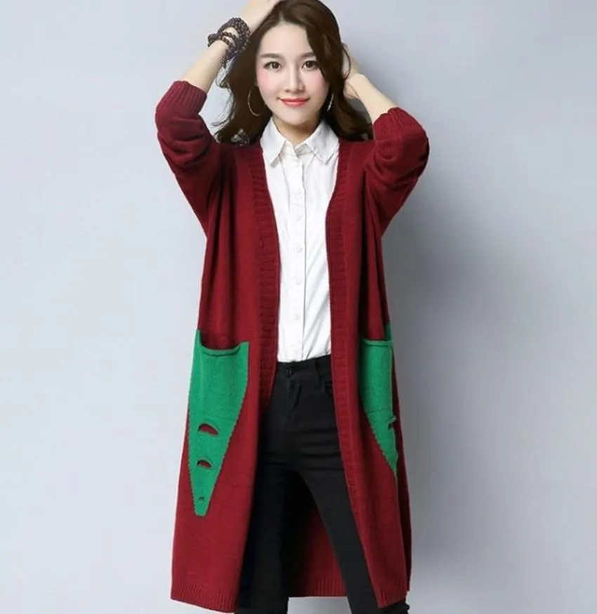 Womens Mid Length Cardigan