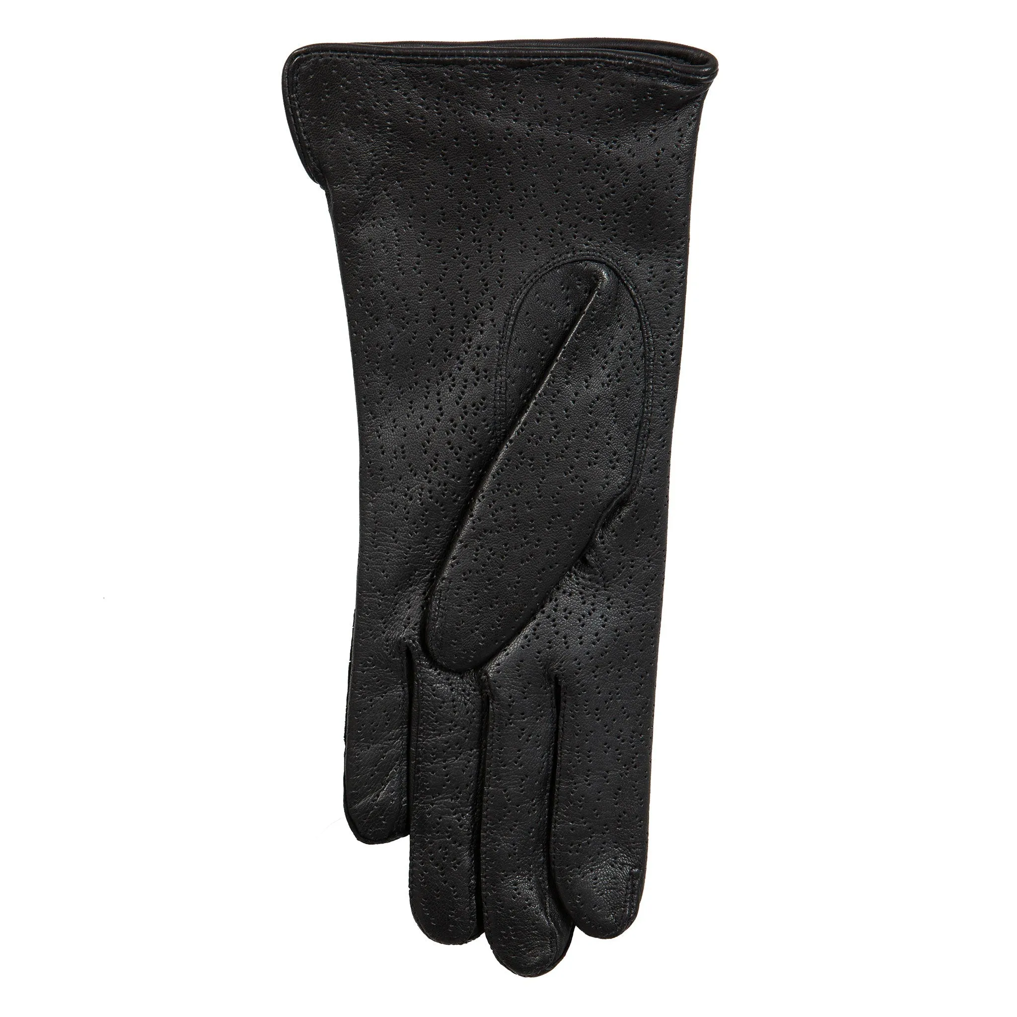 Women's Three-Point Lined Imitation Peccary Leather Gloves