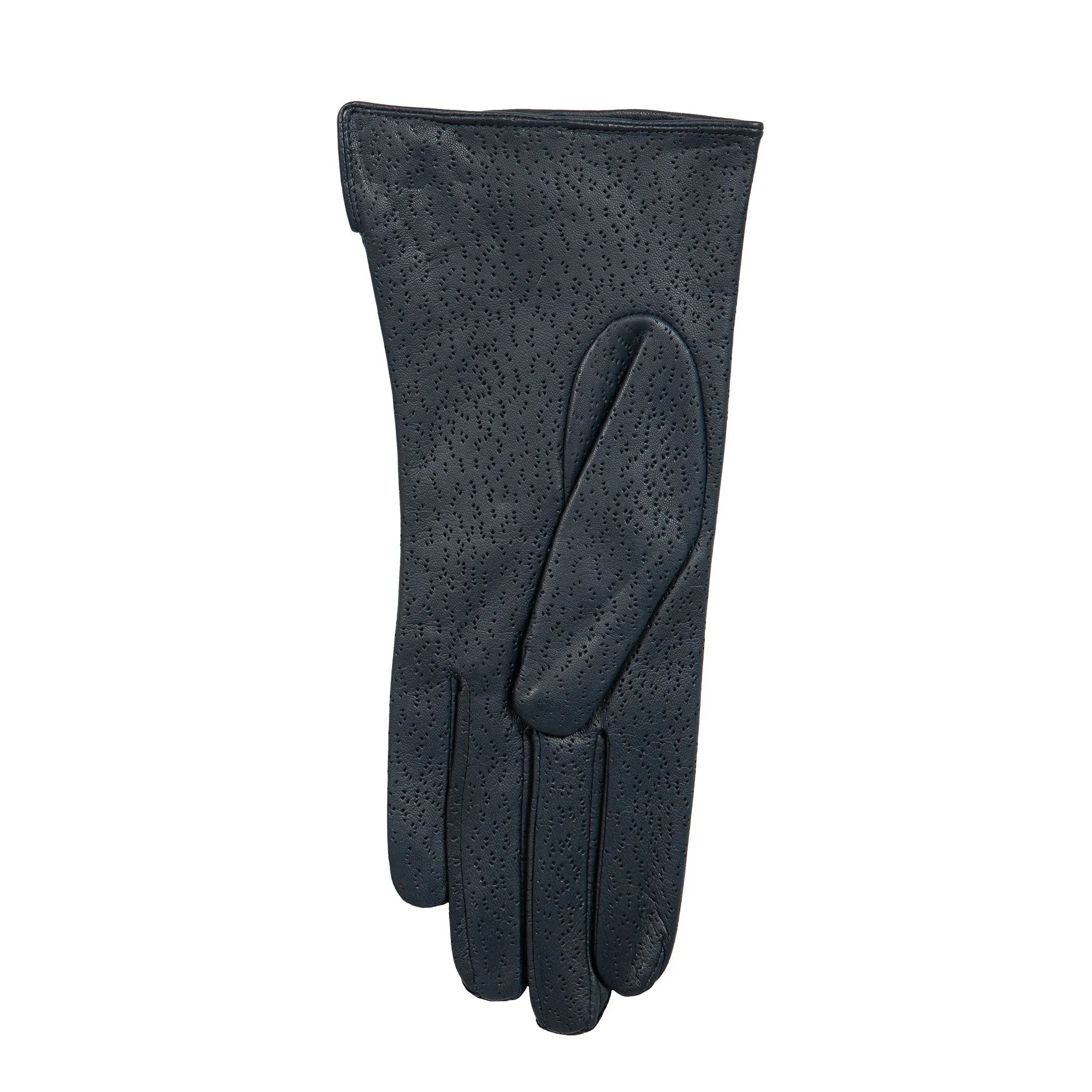 Women's Three-Point Lined Imitation Peccary Leather Gloves